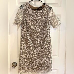 Lulus Lace Overlay Dress